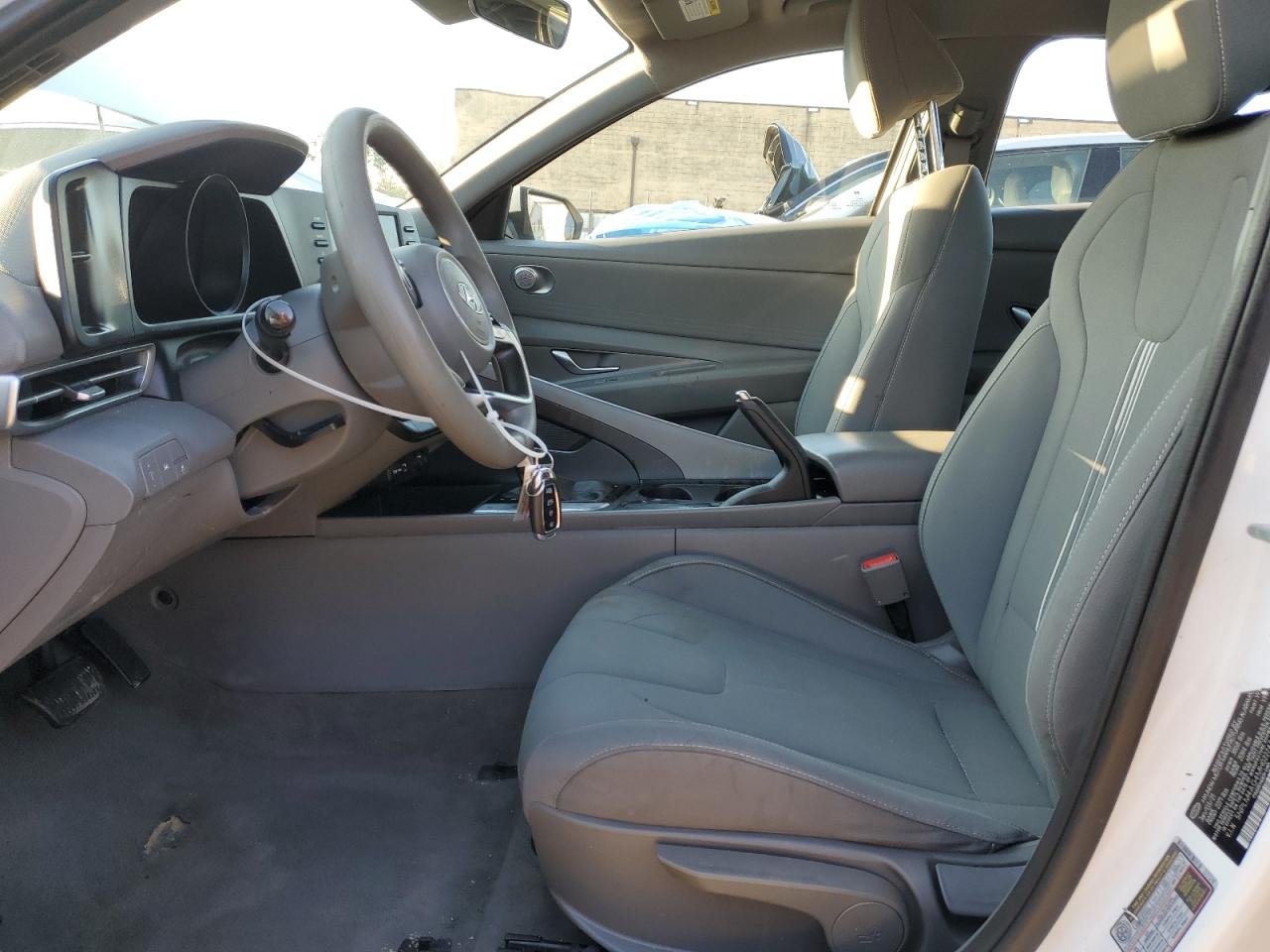 2021 Hyundai Elantra VIN 5NPLM4AG4MH022743 Copart auction photo, front end damage thumbnail 7