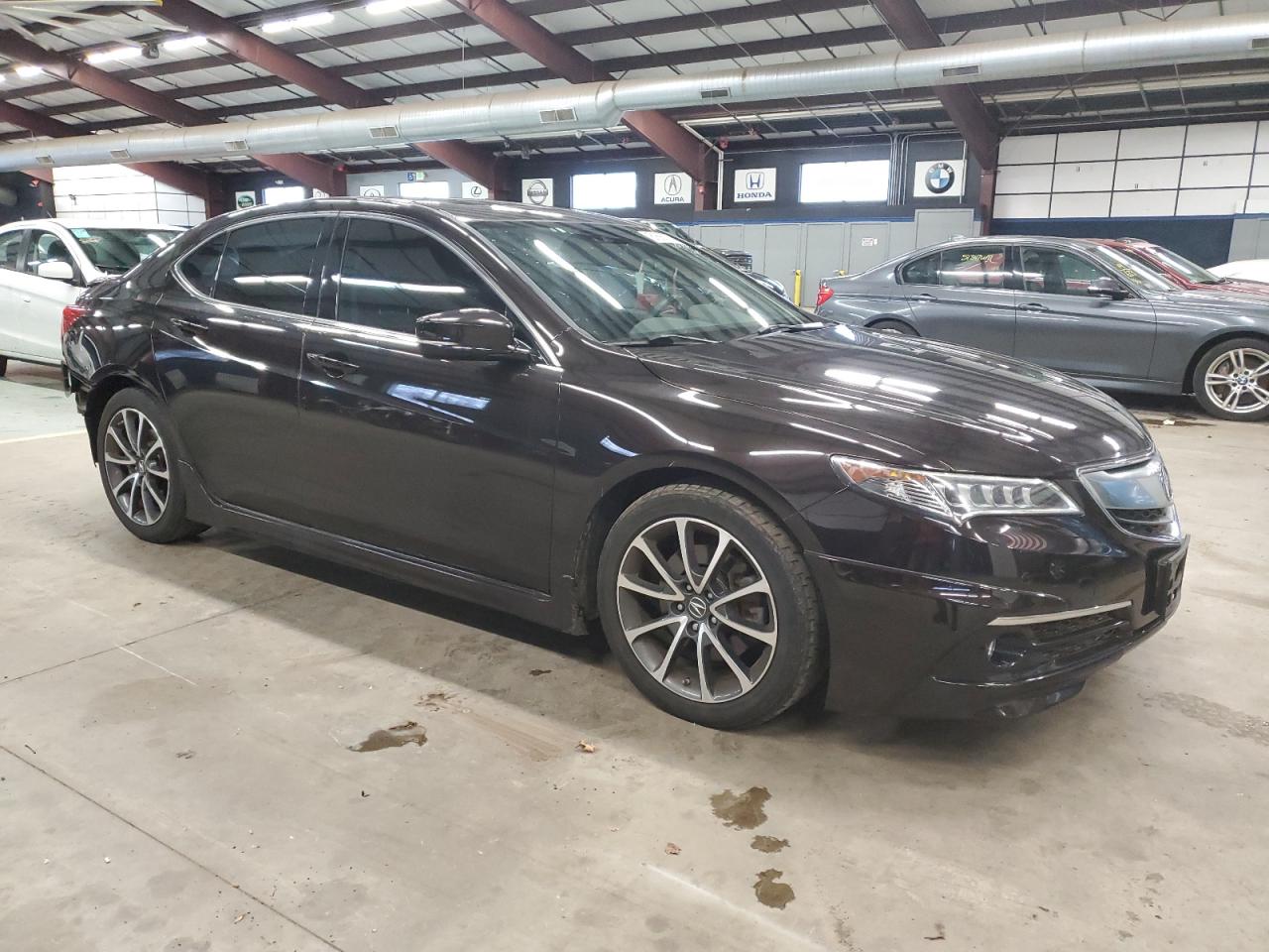 2016 Acura TLX VIN 19UUB3F72GA003649 Copart auction photo, rear end / side damage thumbnail 4