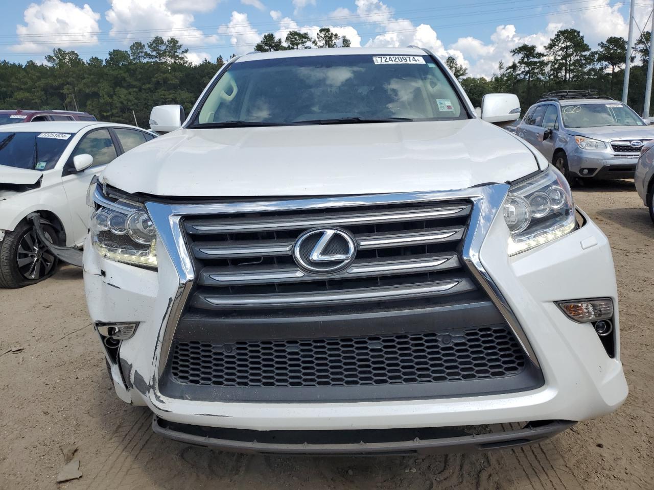 2017 Lexus GX VIN JTJBM7FX1H5153122 Copart auction photo, all over damage thumbnail 5