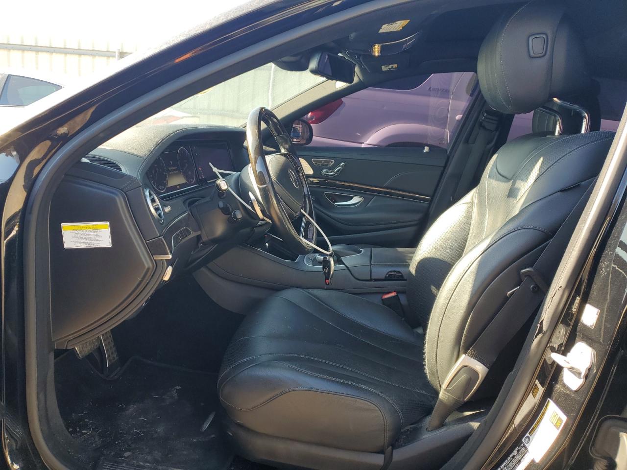 2014 Mercedes-Benz S-klasse VIN WDDUG8CB3EA034899 Copart auction photo, front end / minor dent/scratches damage thumbnail 7