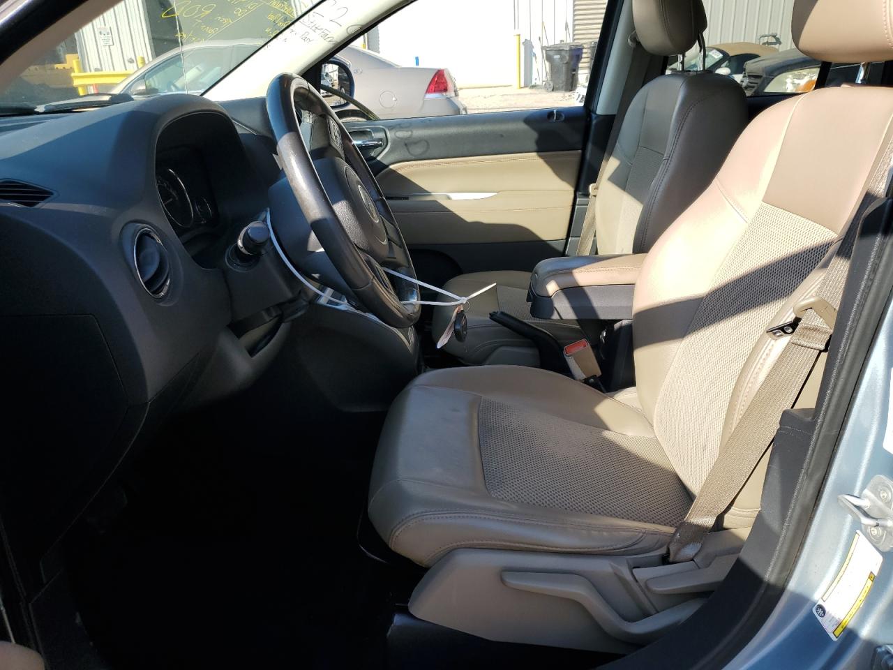 2014 Jeep Compass VIN 1C4NJDEB6ED601742 Copart auction photo, front end damage thumbnail 7