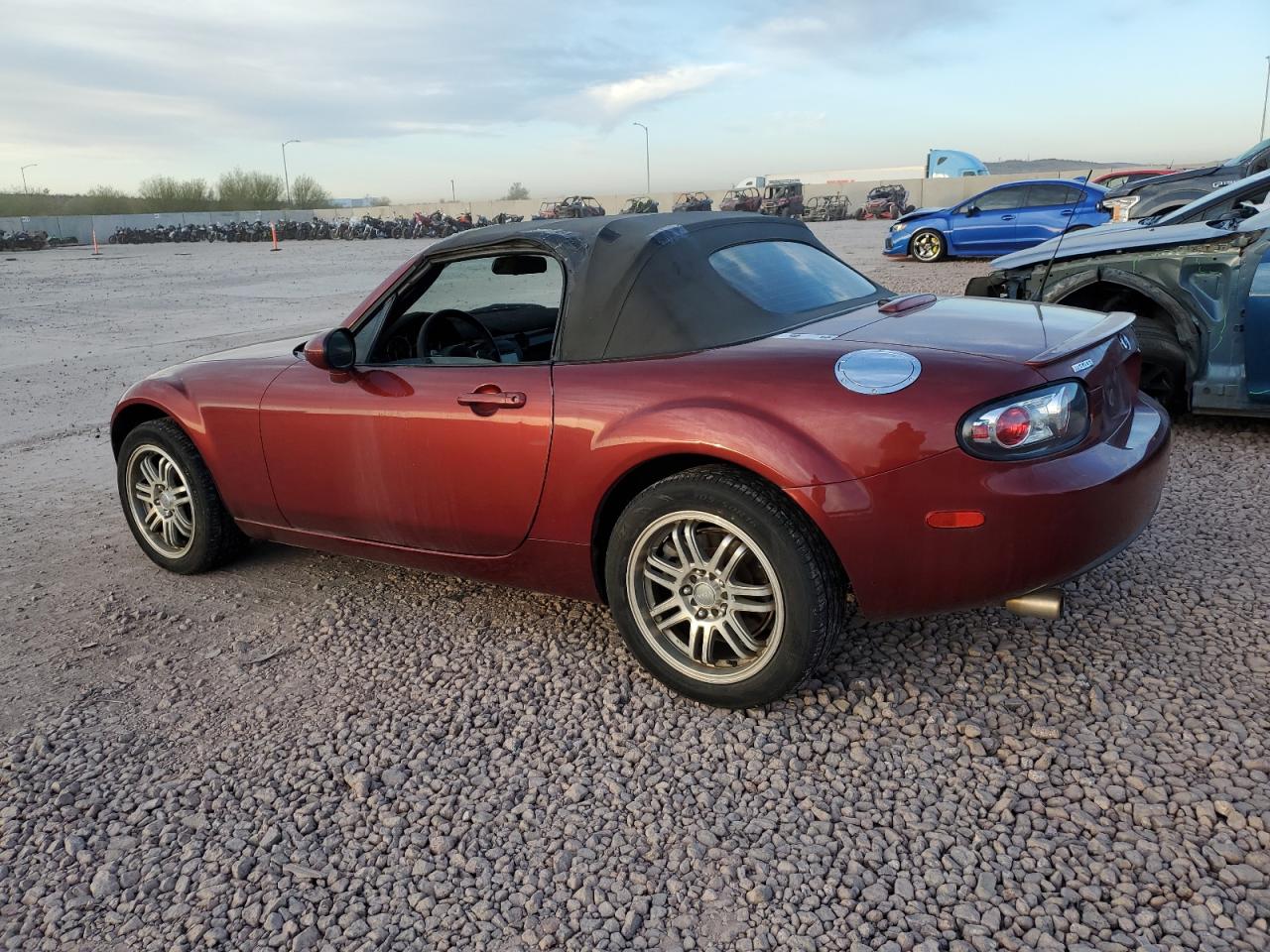 2006 Mazda MX-5 VIN JM1NC25F460112945 Copart auction photo, minor dent/scratches damage thumbnail 2