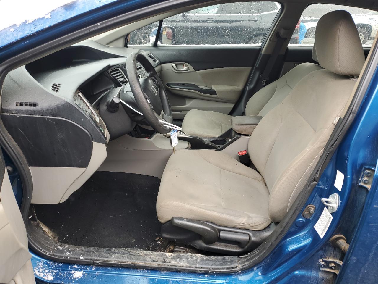 2013 Honda Civic VIN 2HGFB2F51DH566514 Copart auction photo, front end damage thumbnail 7