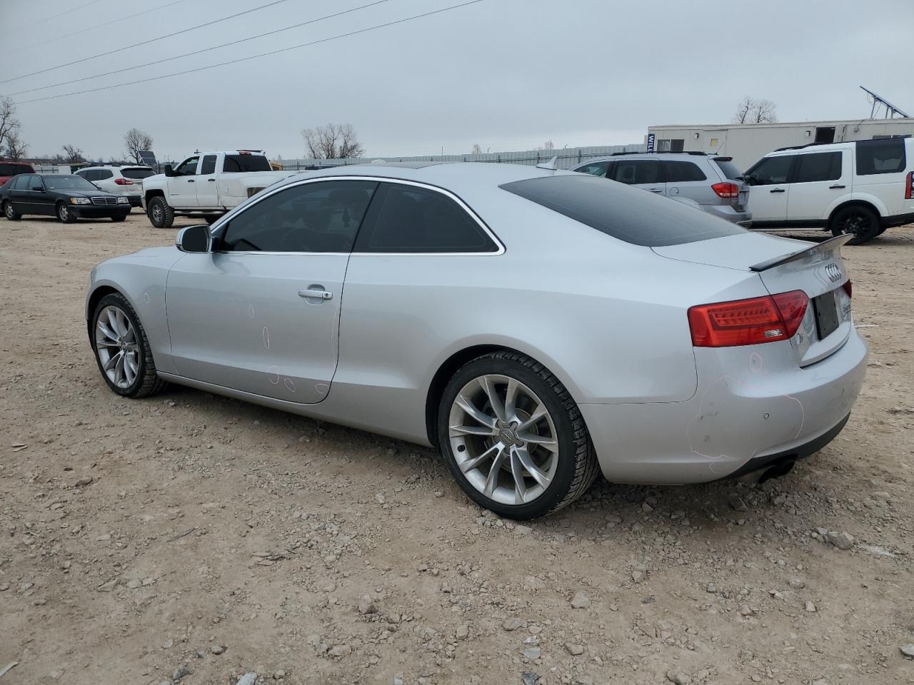 2013 Audi A5 VIN WAULFAFR0DA000732 Copart auction photo, front end / minor dent/scratches damage thumbnail 2