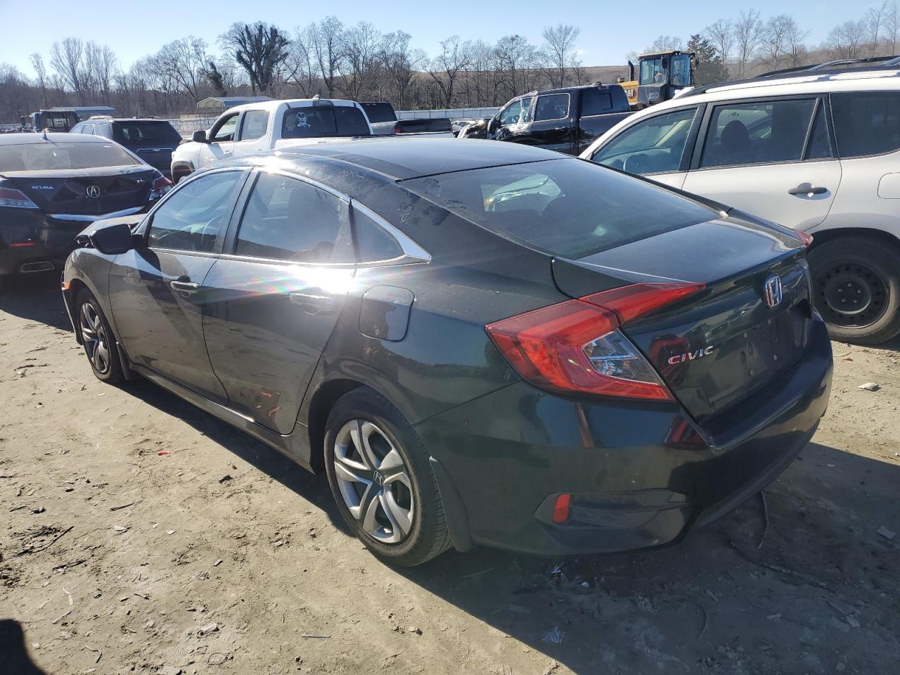 2016 Honda Civic VIN 19XFC2F51GE049354 Copart auction photo, front end damage thumbnail 2