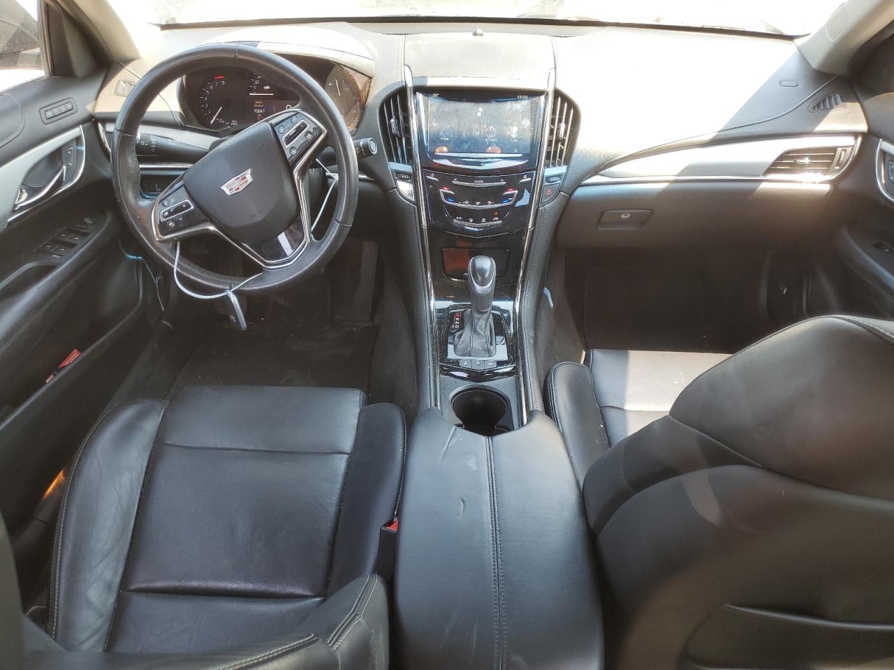 2016 Cadillac ATS VIN 1G6AB5RX2G0108001 Copart auction photo, side / front end damage thumbnail 8