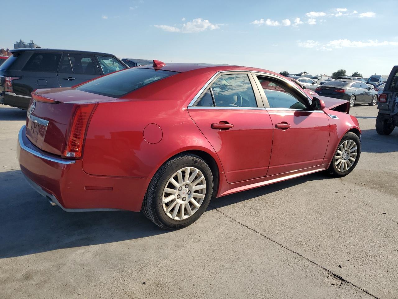 2010 Cadillac CTS VIN 1G6DA5EG2A0128682 Copart auction photo, front end damage thumbnail 3