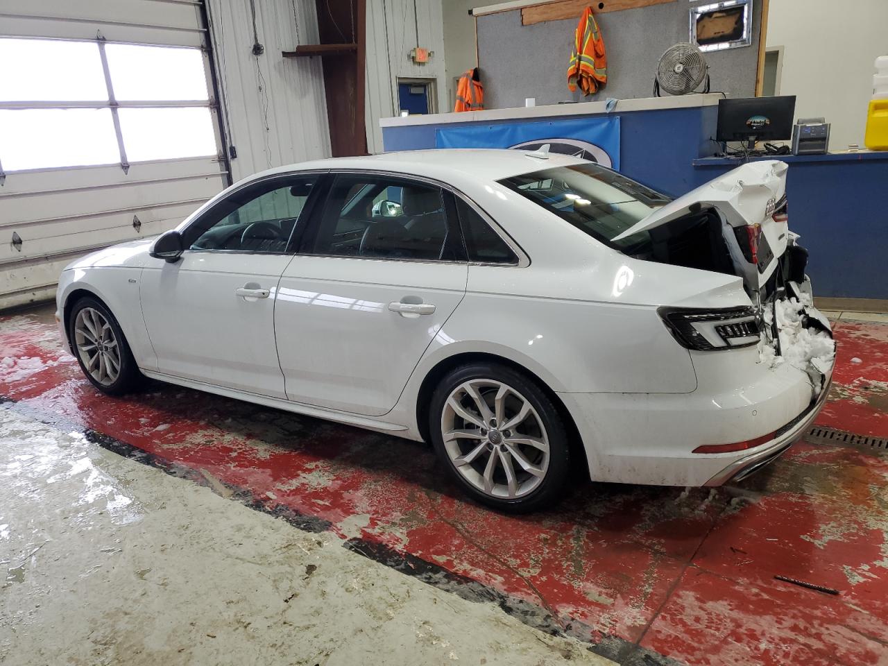 2019 Audi A4 VIN WAUENAF48KN005618 Copart auction photo, rear end damage thumbnail 2