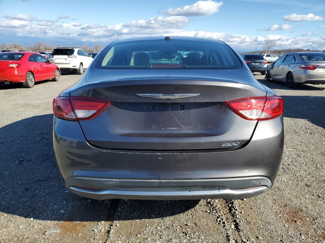 2015 Chrysler 200 VIN 1C3CCCAB6FN505577 Copart auction photo, front end damage thumbnail 6