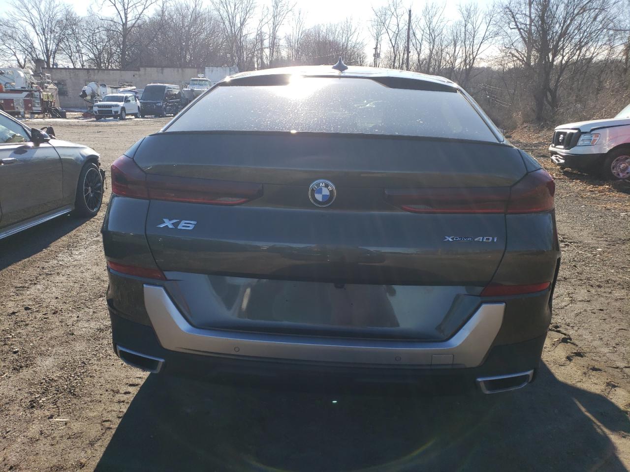 2022 BMW X6 VIN 5UXCY6C0XN9L19573 Copart auction photo, front end damage thumbnail 6