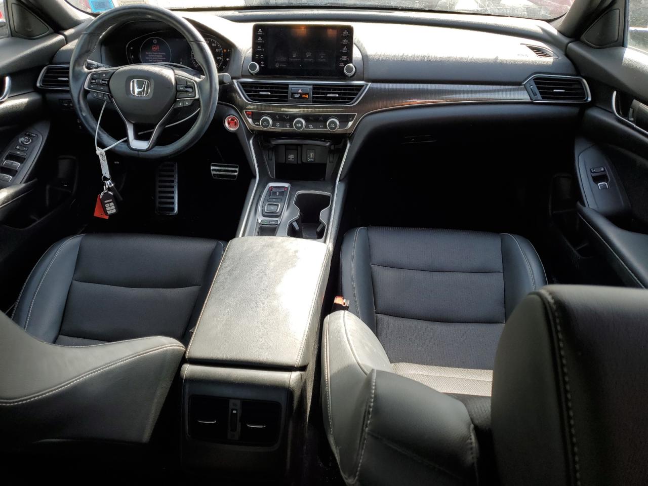 2018 Honda Accord VIN 1HGCV2F3XJA015274 Copart auction photo, front end damage thumbnail 8