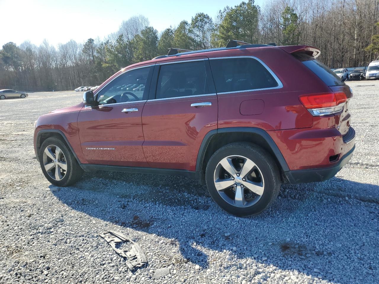2014 Jeep Grand Cherokee VIN 1C4RJFBG7EC112124 Copart auction photo, rear end damage thumbnail 2