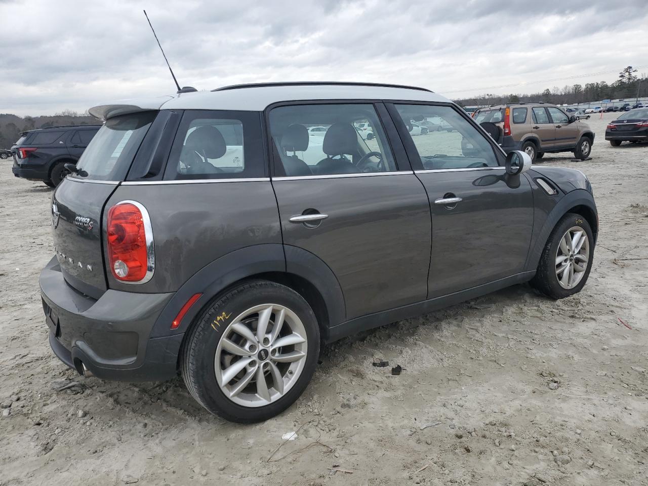 2014 MINI Cooper VIN WMWZC3C53EWT00673 Copart auction photo, front end damage thumbnail 3