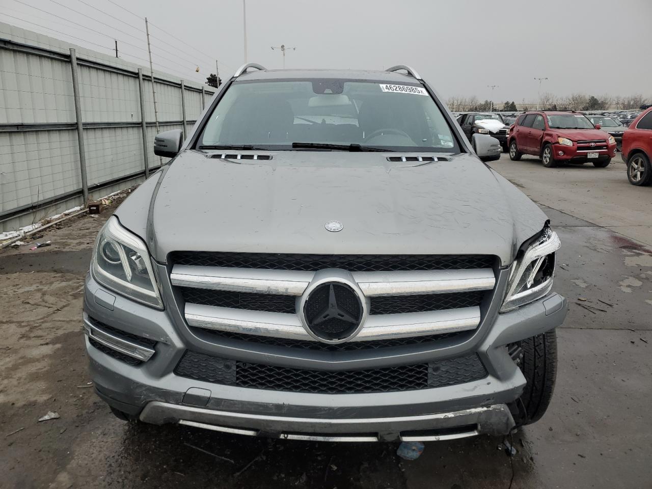 2014 Mercedes-Benz GL-klasse VIN 4JGDF7CE1EA327472 Copart auction photo, front end damage thumbnail 5
