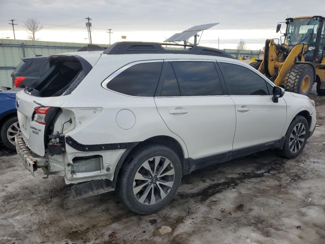 2017 Subaru Outback VIN 4S4BSAKC3H3200716 Copart auction photo, rear end / front end damage thumbnail 3