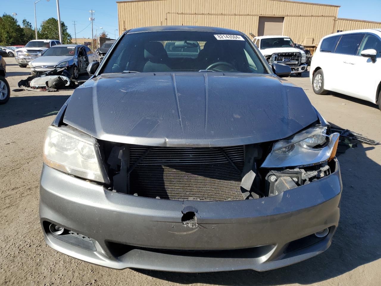 2013 Dodge Avenger VIN 1C3CDZCG9DN756521 Copart auction photo, front end damage thumbnail 5