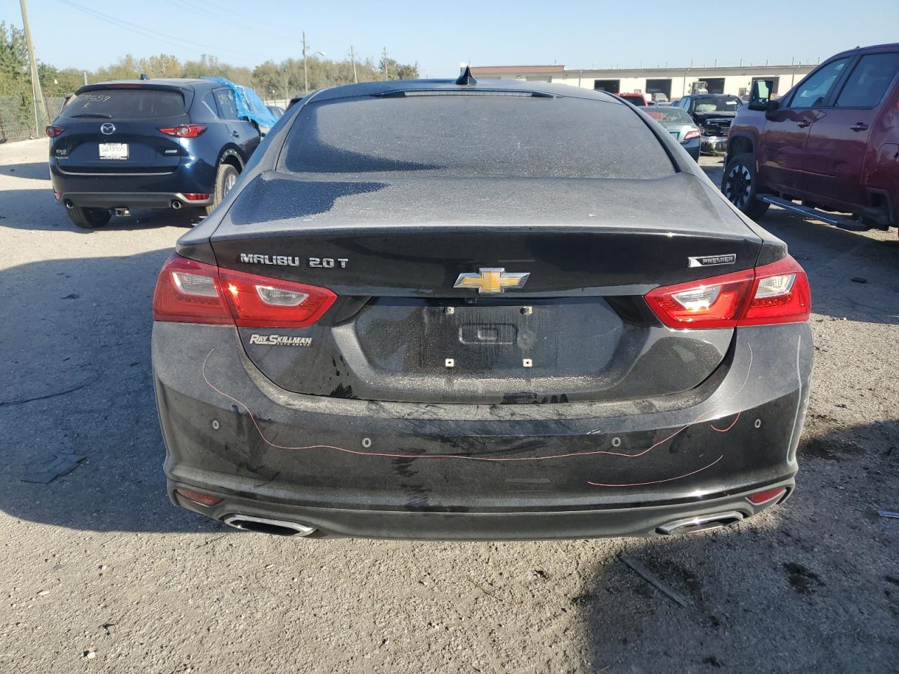 2016 Chevrolet Malibu VIN 1G1ZH5SX1GF258504 Copart auction photo, front end / side damage thumbnail 6