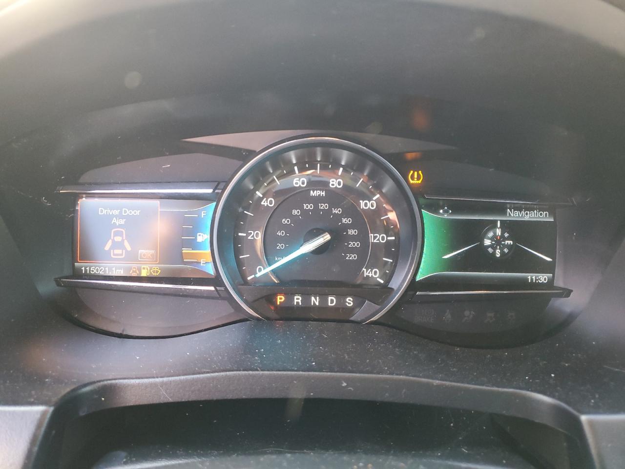 2017 Ford Explorer VIN 1FM5K7D80HGD49649 Copart auction photo, front end damage thumbnail 9