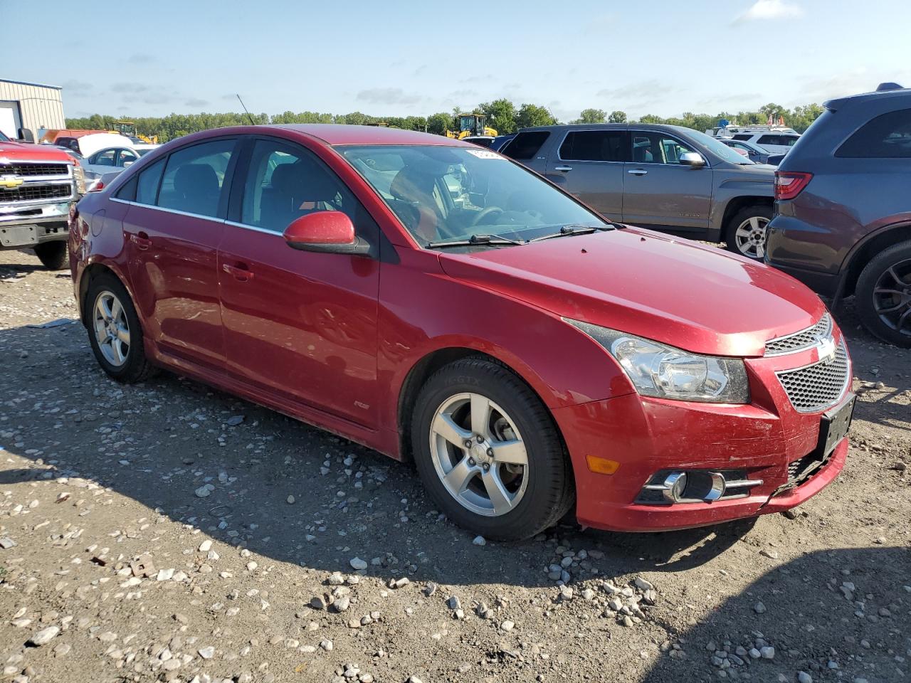 2014 Chevrolet Cruze VIN 1G1PC5SB3E7210858 Copart auction photo, rear end damage thumbnail 4