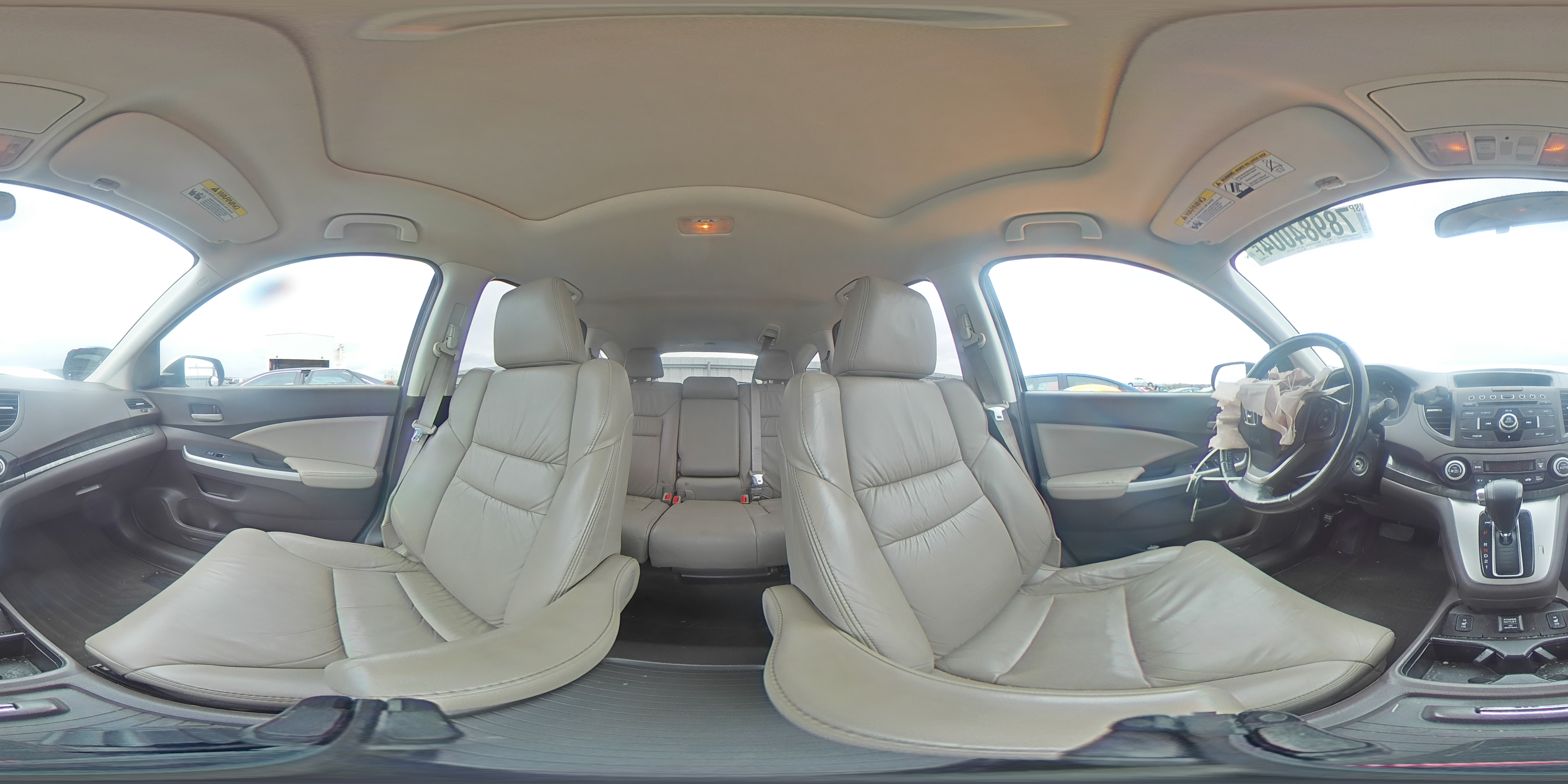 2013 Honda CR-V VIN 5J6RM4H7XDL071838 Copart auction photo, front end damage thumbnail 13