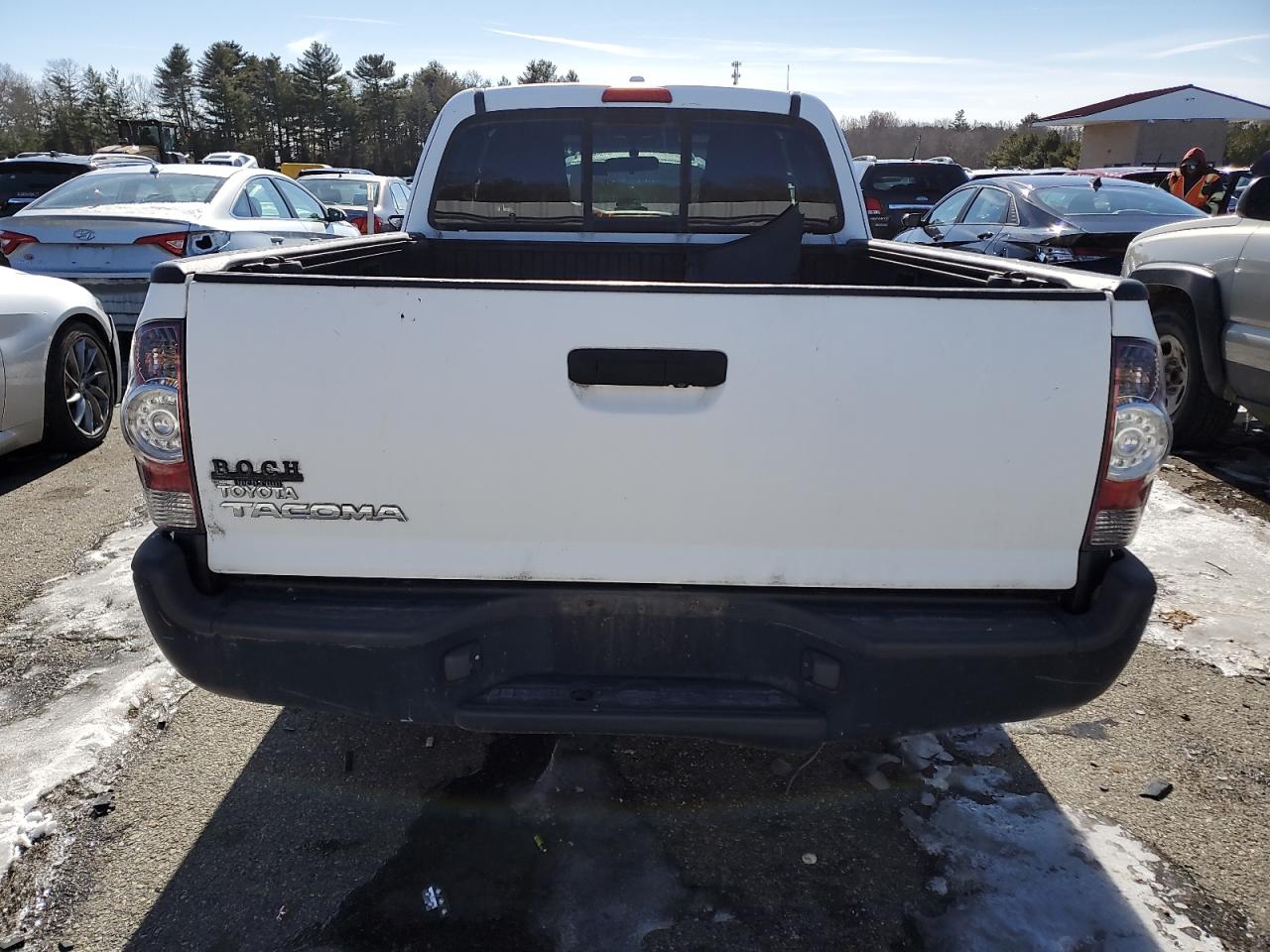 2009 Toyota Tacoma VIN 5TETX22N19Z603727 Copart auction photo, front end / minor dent/scratches damage thumbnail 6