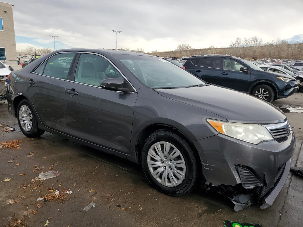 2012 Toyota Camry VIN 4T4BF1FK1CR196311 Copart auction photo, front end / hail damage thumbnail 4