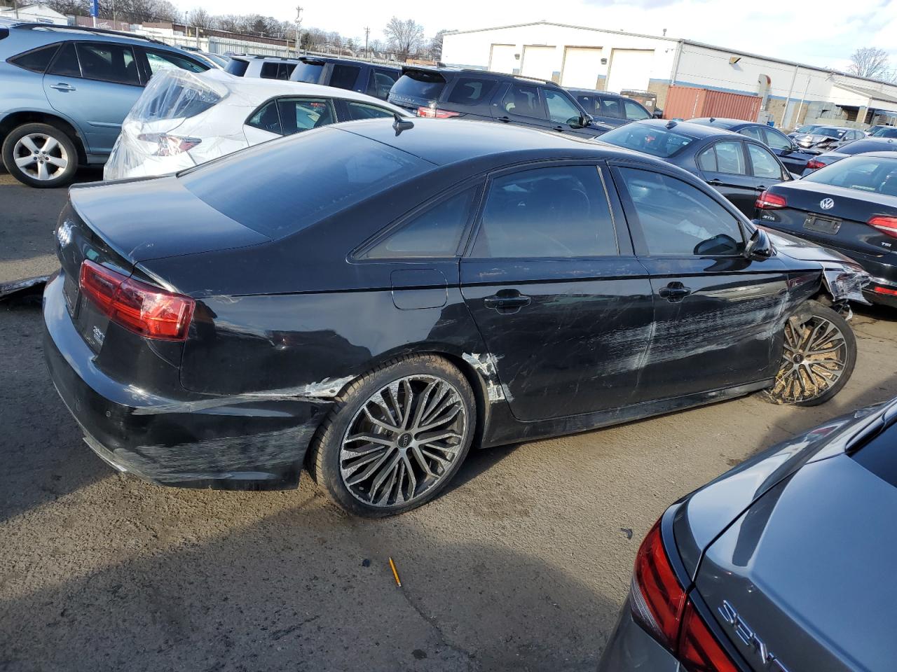 2017 Audi A6 VIN WAUF2AFC2HN111141 Copart auction photo, all over damage thumbnail 3