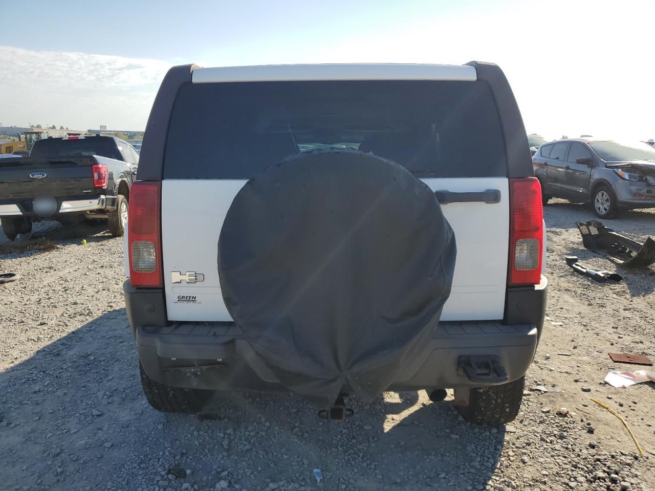 2006 Hummer H3 VIN 5GTDN136268318150 Copart auction photo, front end damage thumbnail 6