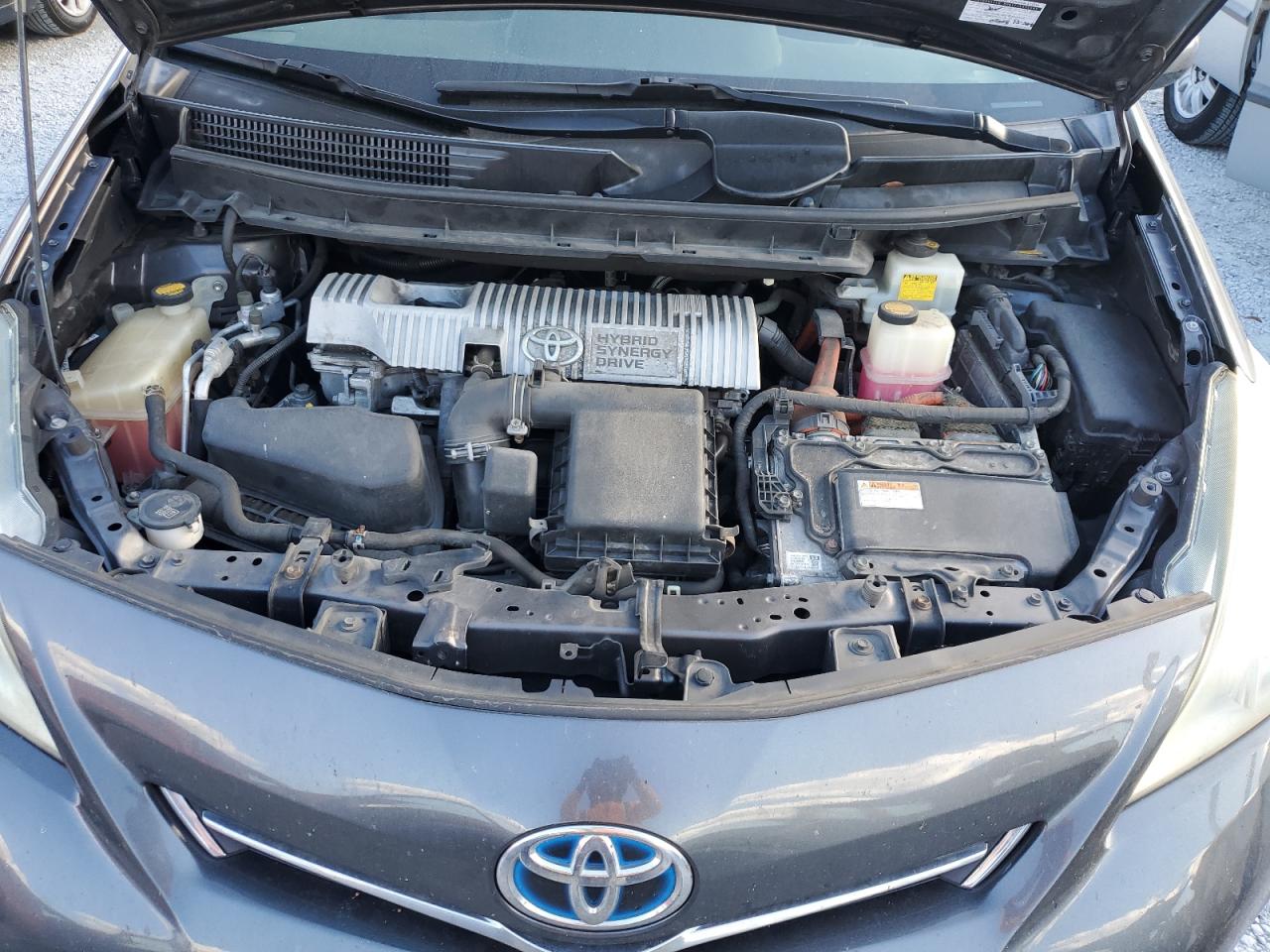 2014 Toyota Prius VIN JTDZN3EU2EJ000427 Copart auction photo, side damage thumbnail 12