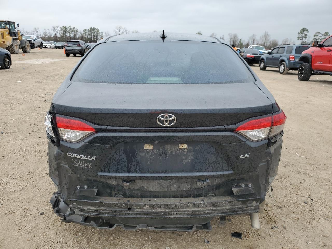 2020 Toyota Corolla VIN 5YFEPRAE9LP109096 Copart auction photo, side / rear end damage thumbnail 6