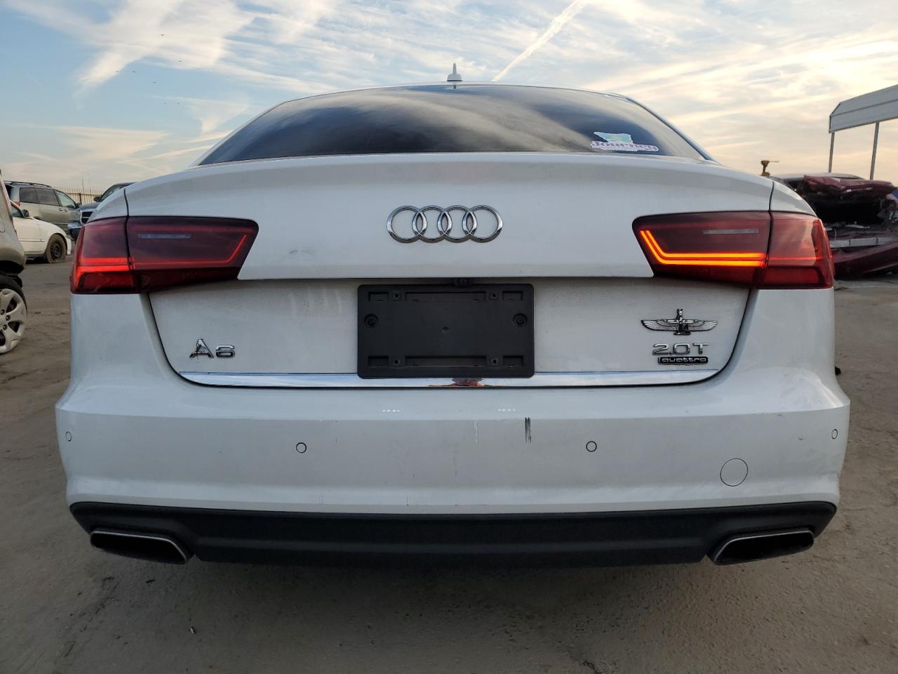 2017 Audi A6 VIN WAUG8AFC3HN004716 Copart auction photo, front end / side damage thumbnail 6