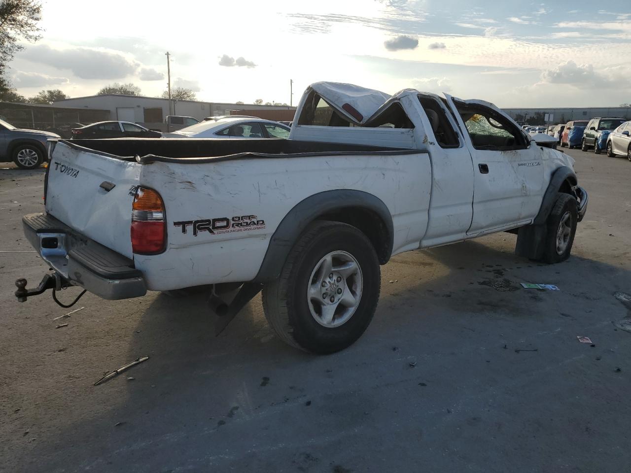 2004 Toyota Tacoma VIN 5TESN92N94Z427819 Copart auction photo, all over damage thumbnail 3