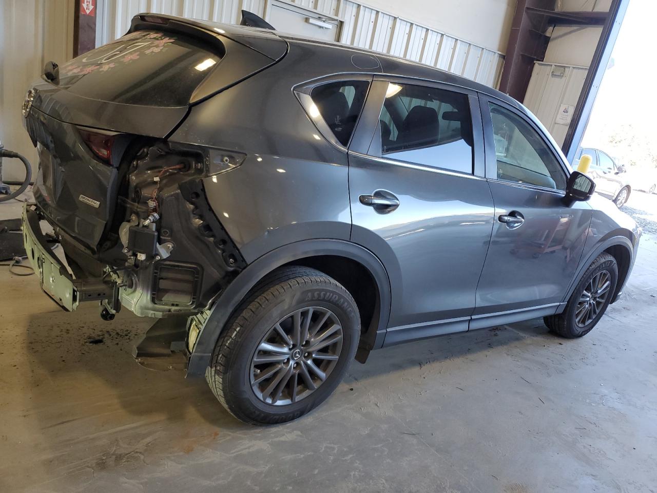 2019 Mazda CX-5 VIN JM3KFACM7K0691257 Copart auction photo, rear end damage thumbnail 3