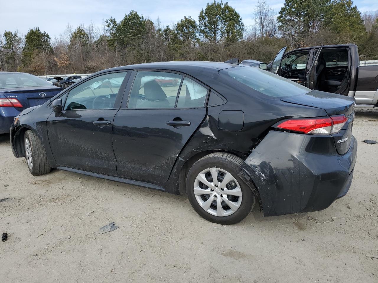 2021 Toyota Corolla VIN 5YFEPMAE4MP229697 Copart auction photo, front end / rear end damage thumbnail 2