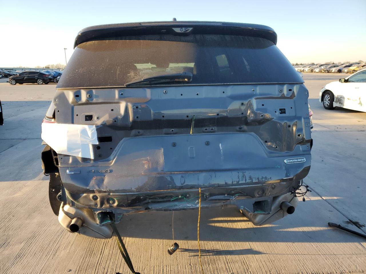2021 Jeep Grand Cherokee VIN 1C4RJKDGXM8212029 Copart auction photo, rear end / hail damage thumbnail 6