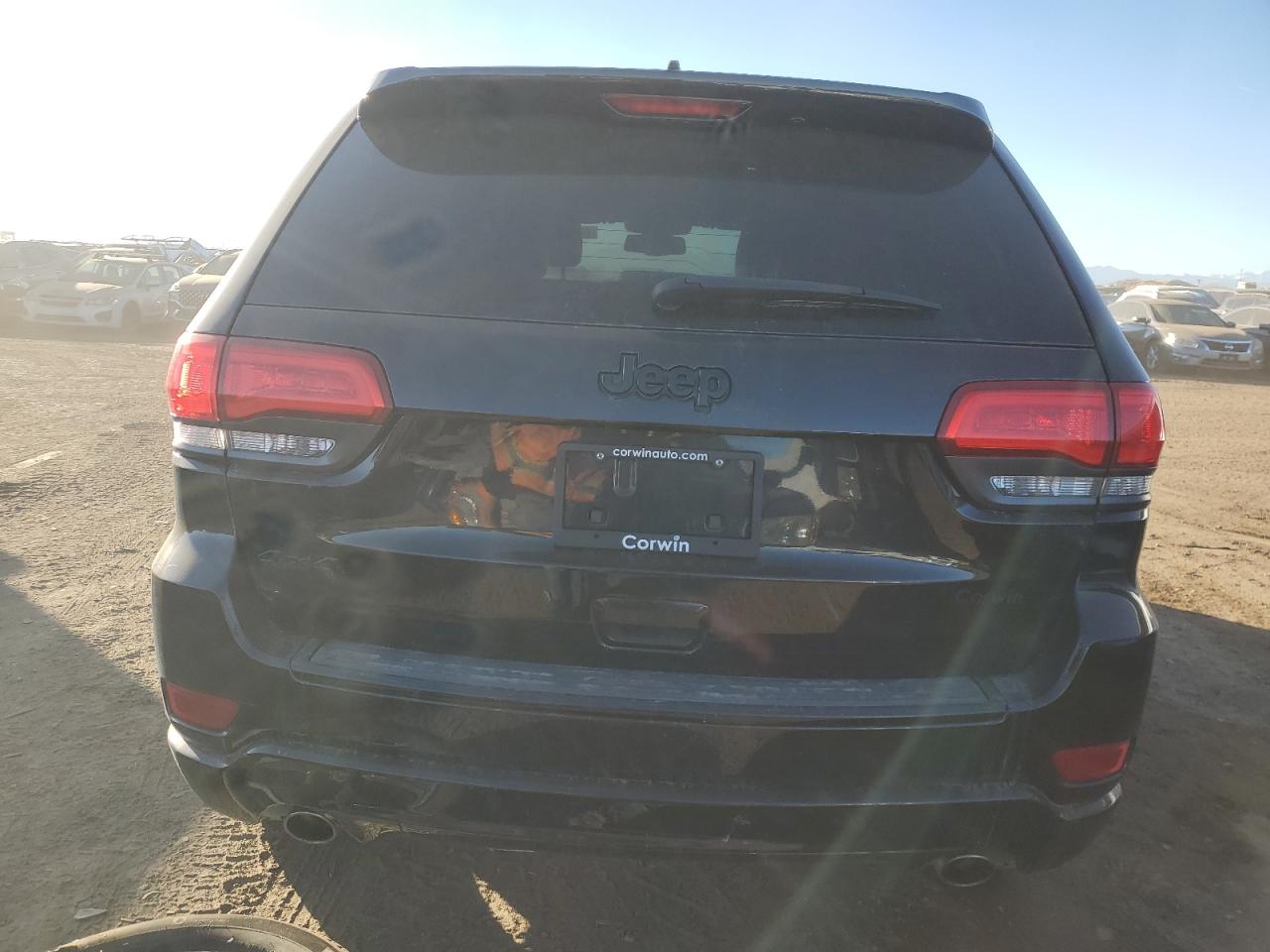 2015 Jeep Grand Cherokee VIN 1C4RJFAGXFC659956 Copart auction photo, front end / side damage thumbnail 6