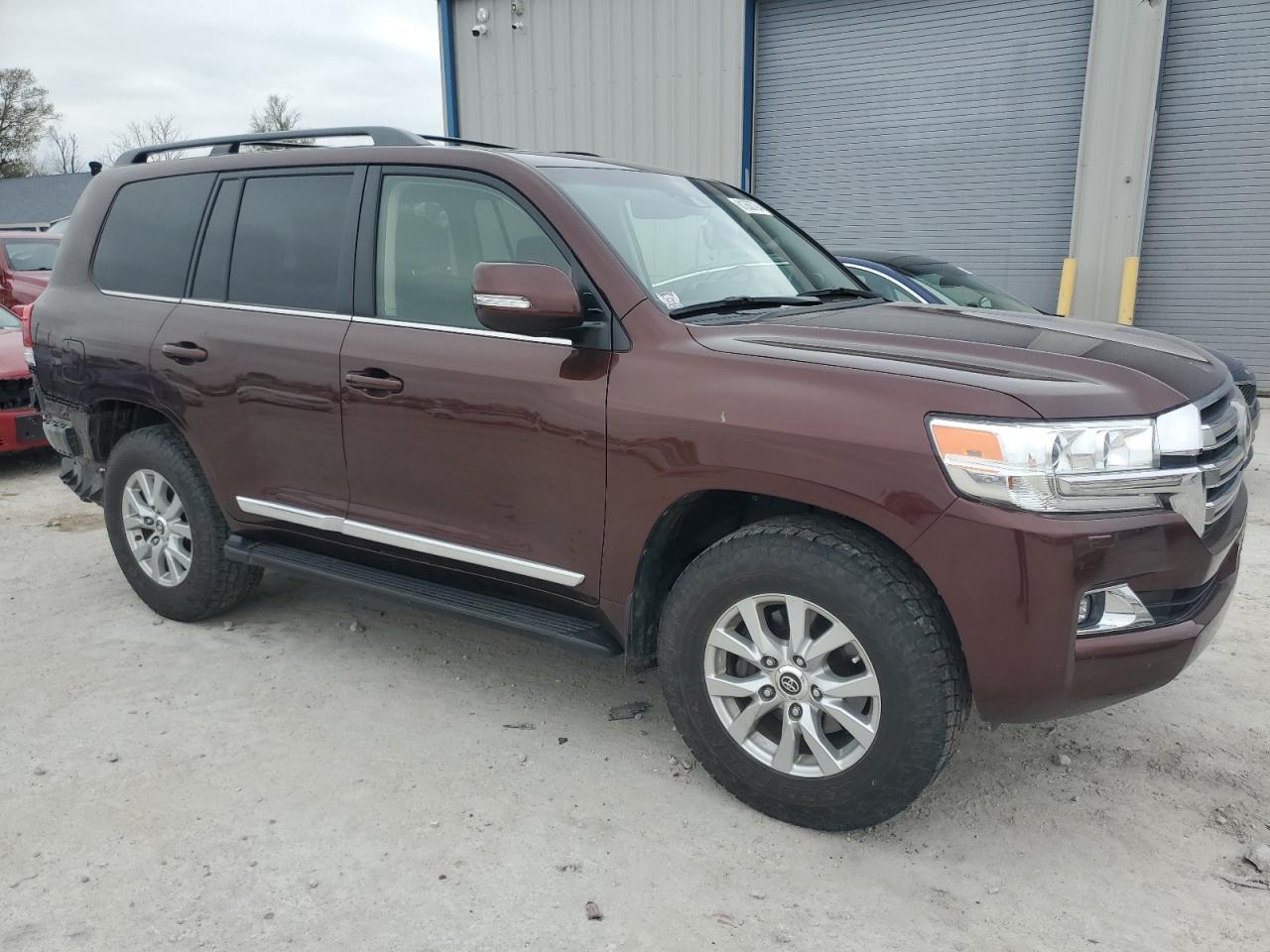 2017 Toyota Land Cruiser VIN JTMCY7AJ9H4053712 Copart auction photo, rear end damage thumbnail 4
