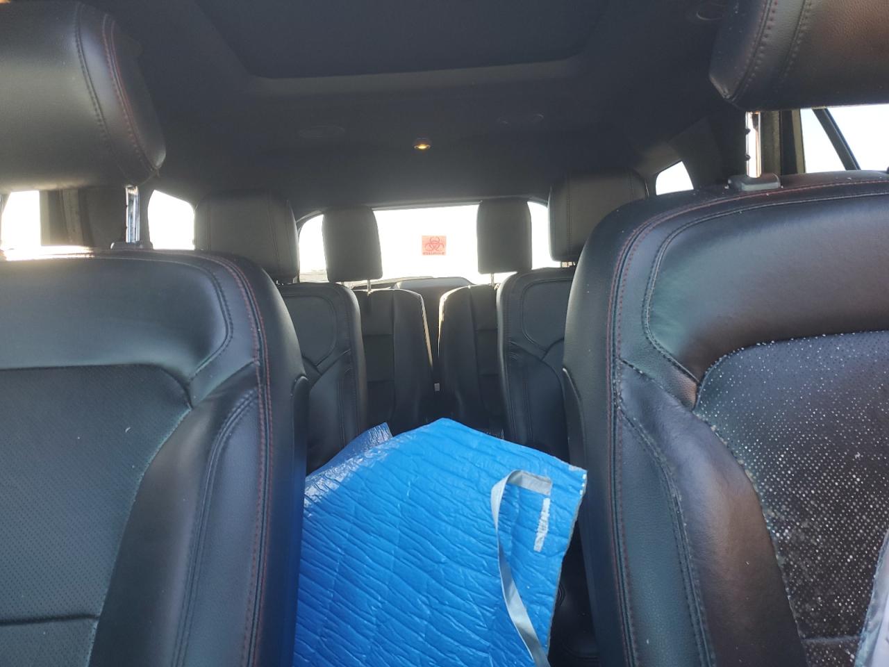 2016 Ford Explorer VIN 1FM5K8GTXGGA51274 Copart auction photo, front end / top/roof damage thumbnail 10