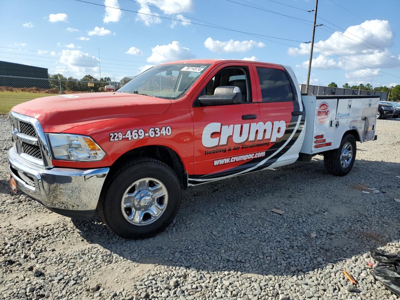 2017 RAM 2500 VIN 3C6UR4HJ3HG656932