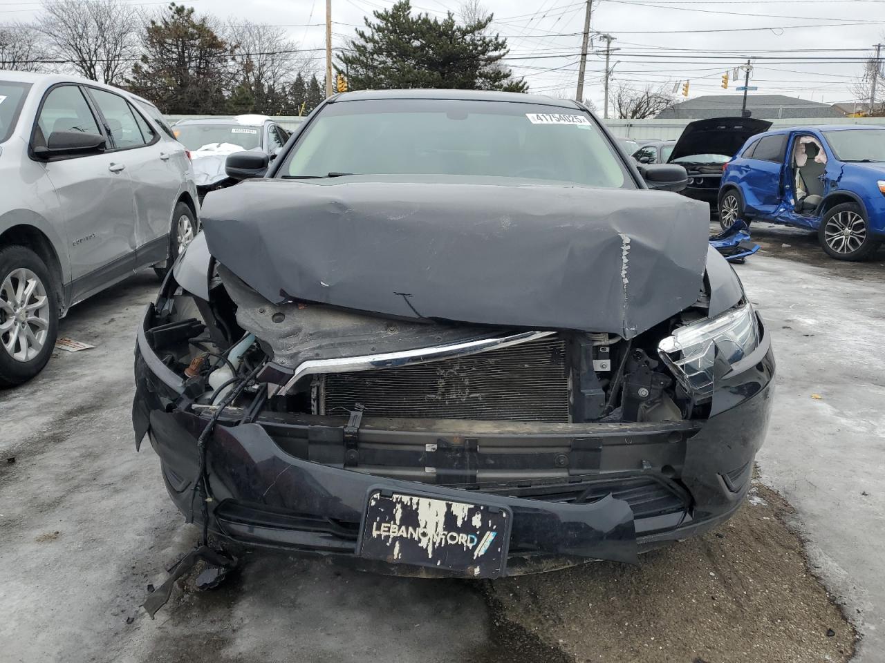 2017 Ford Taurus VIN 1FAHP2D83HG125514 Copart auction photo, front end / rear end damage thumbnail 5