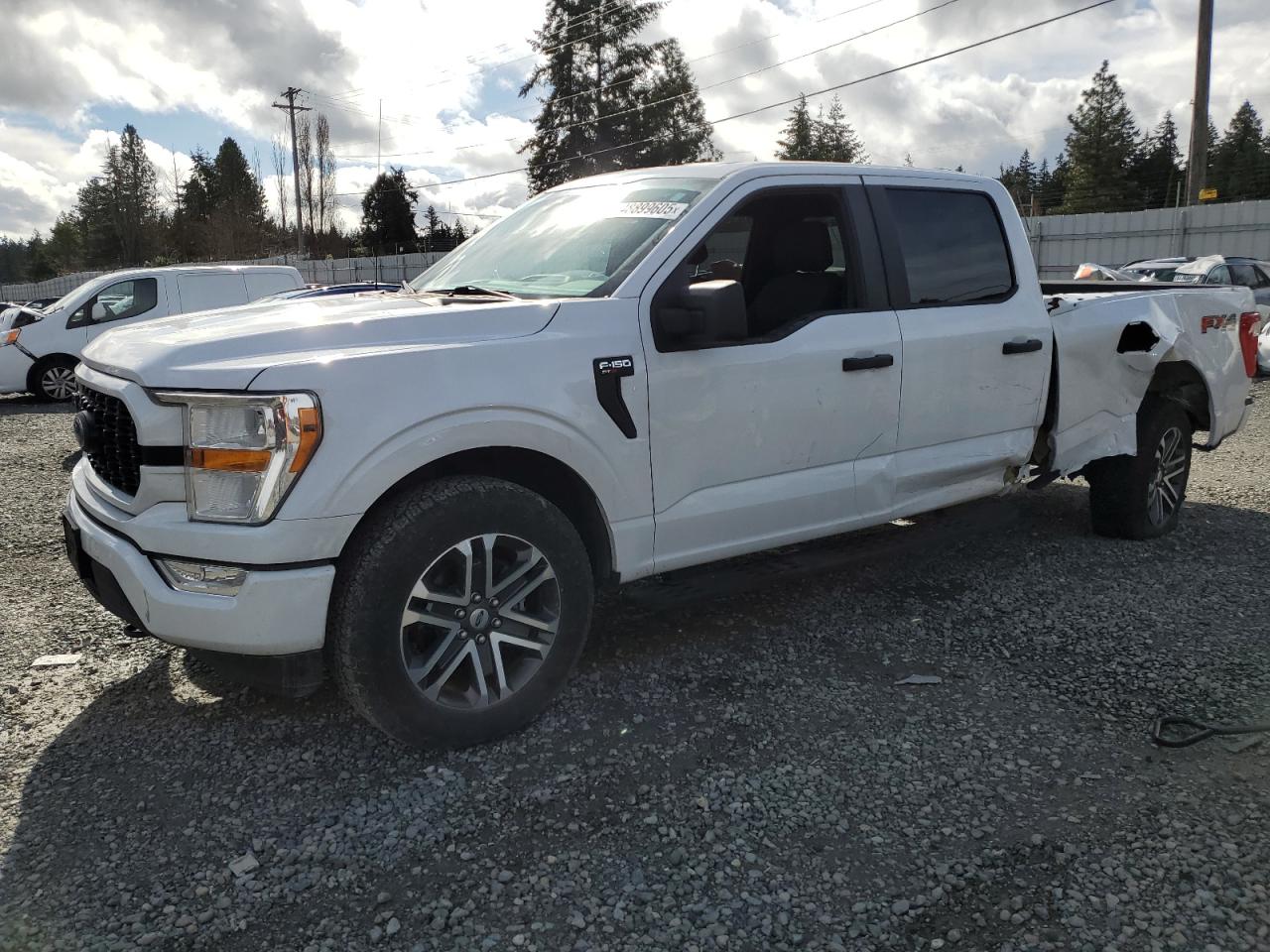 2021 Ford F-150 VIN 1FTFW1E84MKD55227