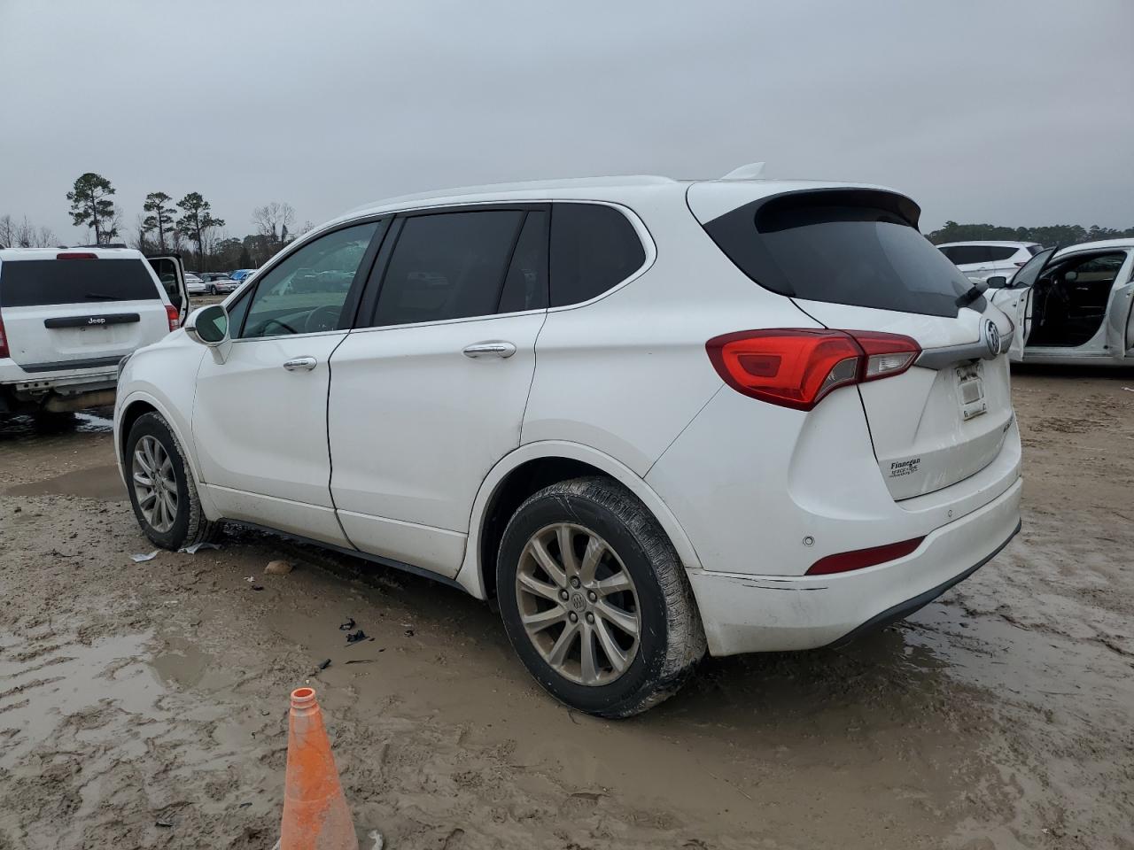 2019 Buick Envision VIN LRBFXCSA5KD007758 Copart auction photo, side damage thumbnail 2