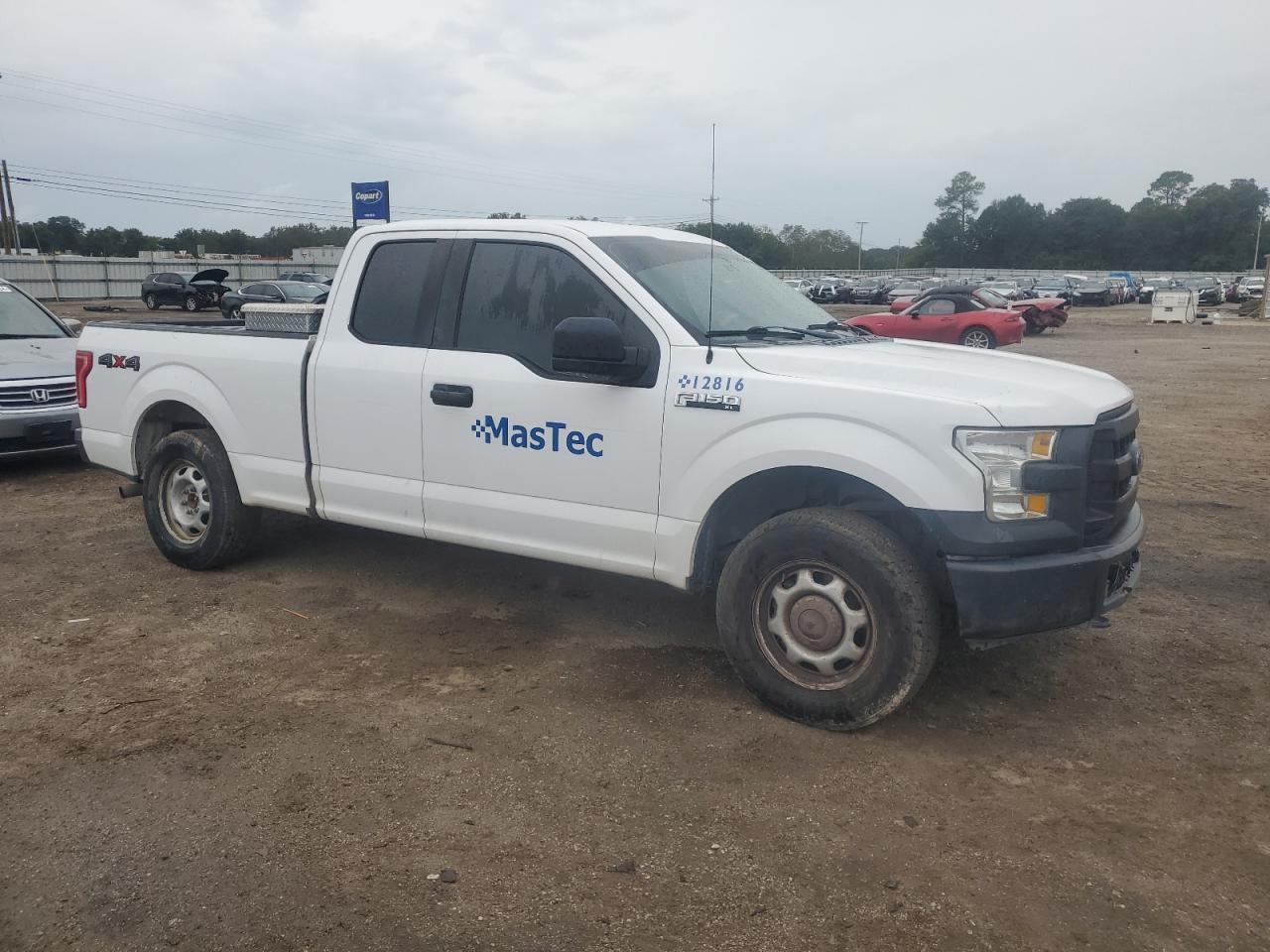 2017 Ford F-150 VIN 1FTFX1EF0HKC05780 Copart auction photo, side damage thumbnail 4