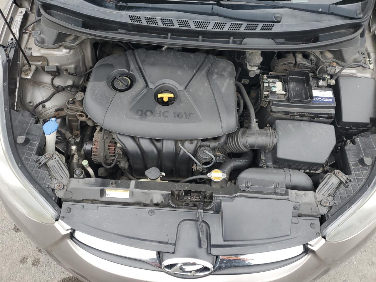 2013 Hyundai Elantra VIN 5NPDH4AE5DH173615 Copart auction photo, side damage thumbnail 13