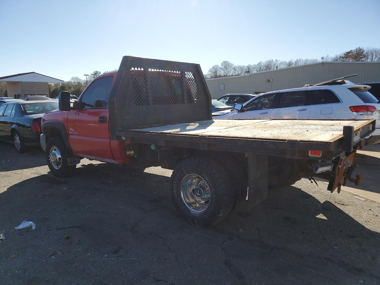 2003 GMC Sierra VIN 1GDJK341X3E201586 Copart auction photo, rear end damage thumbnail 2