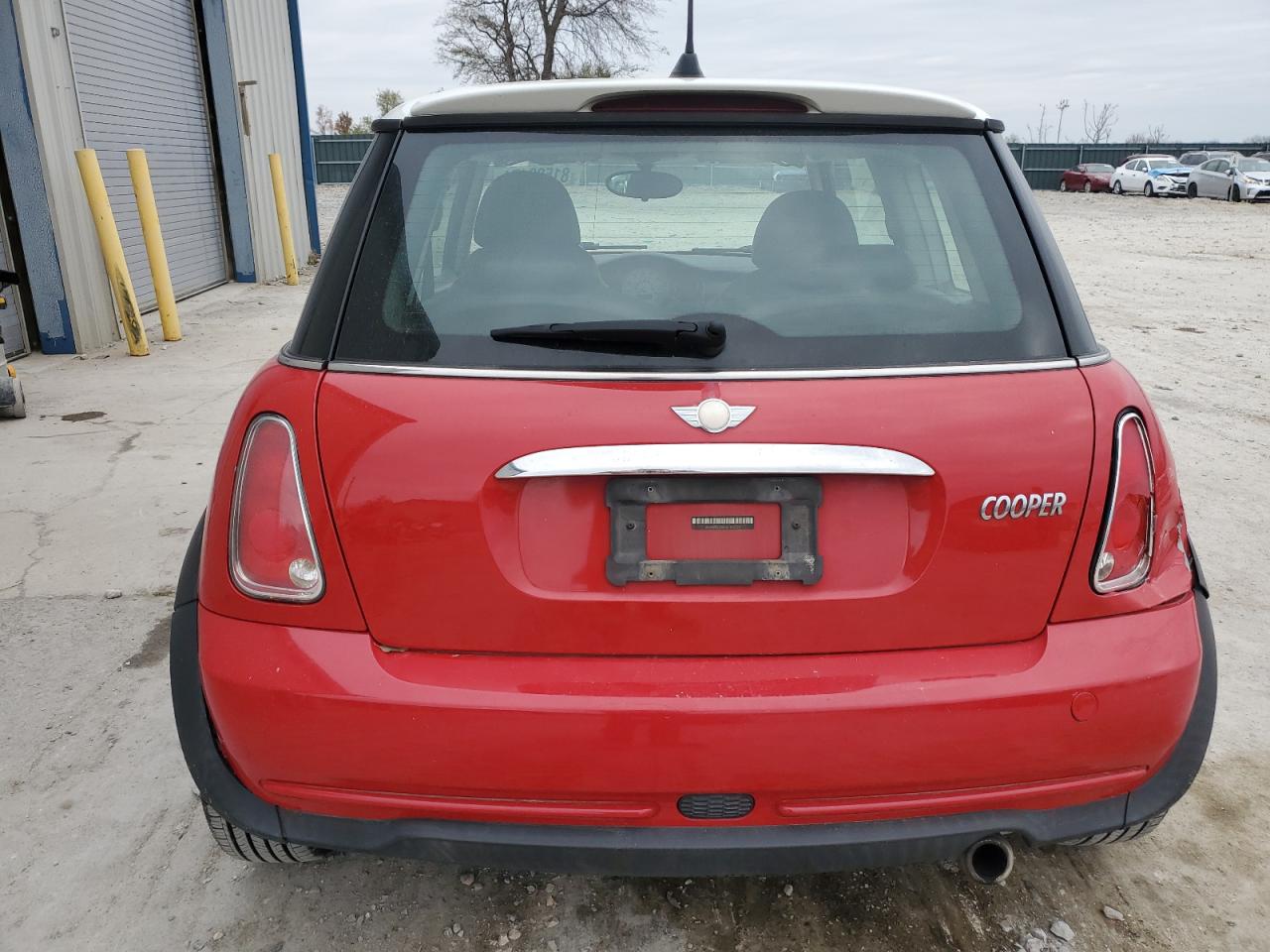2006 MINI Cooper VIN WMWRC33516TK72729 Copart auction photo, rear end / front end damage thumbnail 6