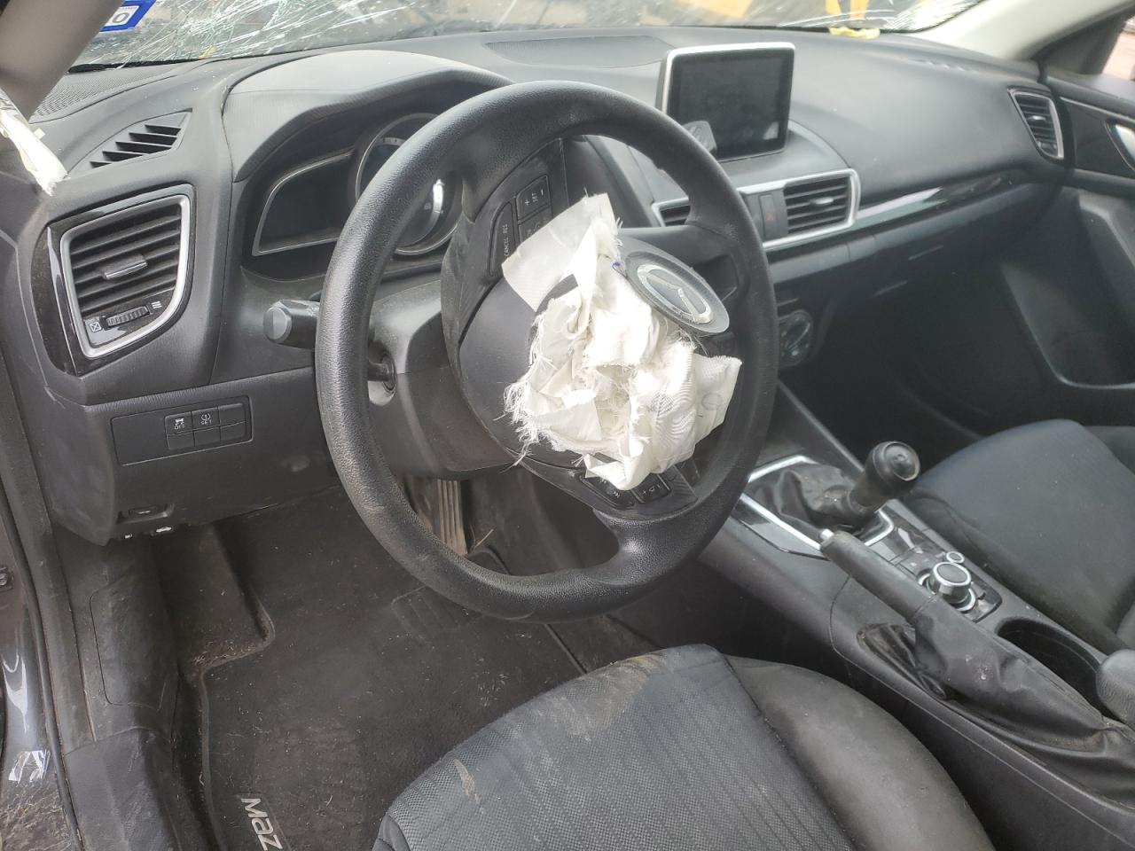 2016 Mazda 3 VIN 3MZBM1T75GM323993 Copart auction photo, all over damage thumbnail 8