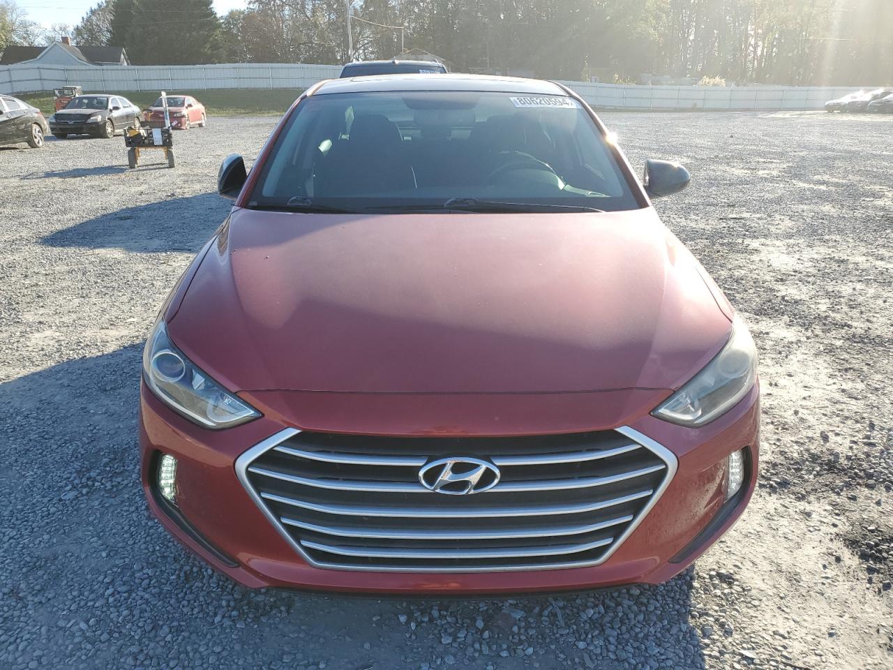 2017 Hyundai Elantra VIN 5NPD84LF5HH203790 Copart auction photo, rear end damage thumbnail 5