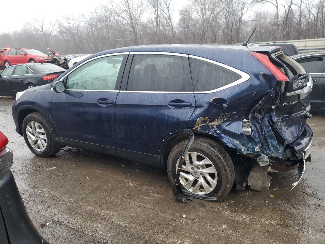 2016 Honda CR-V VIN 2HKRM4H5XGH658909 Copart auction photo, rear end damage thumbnail 2