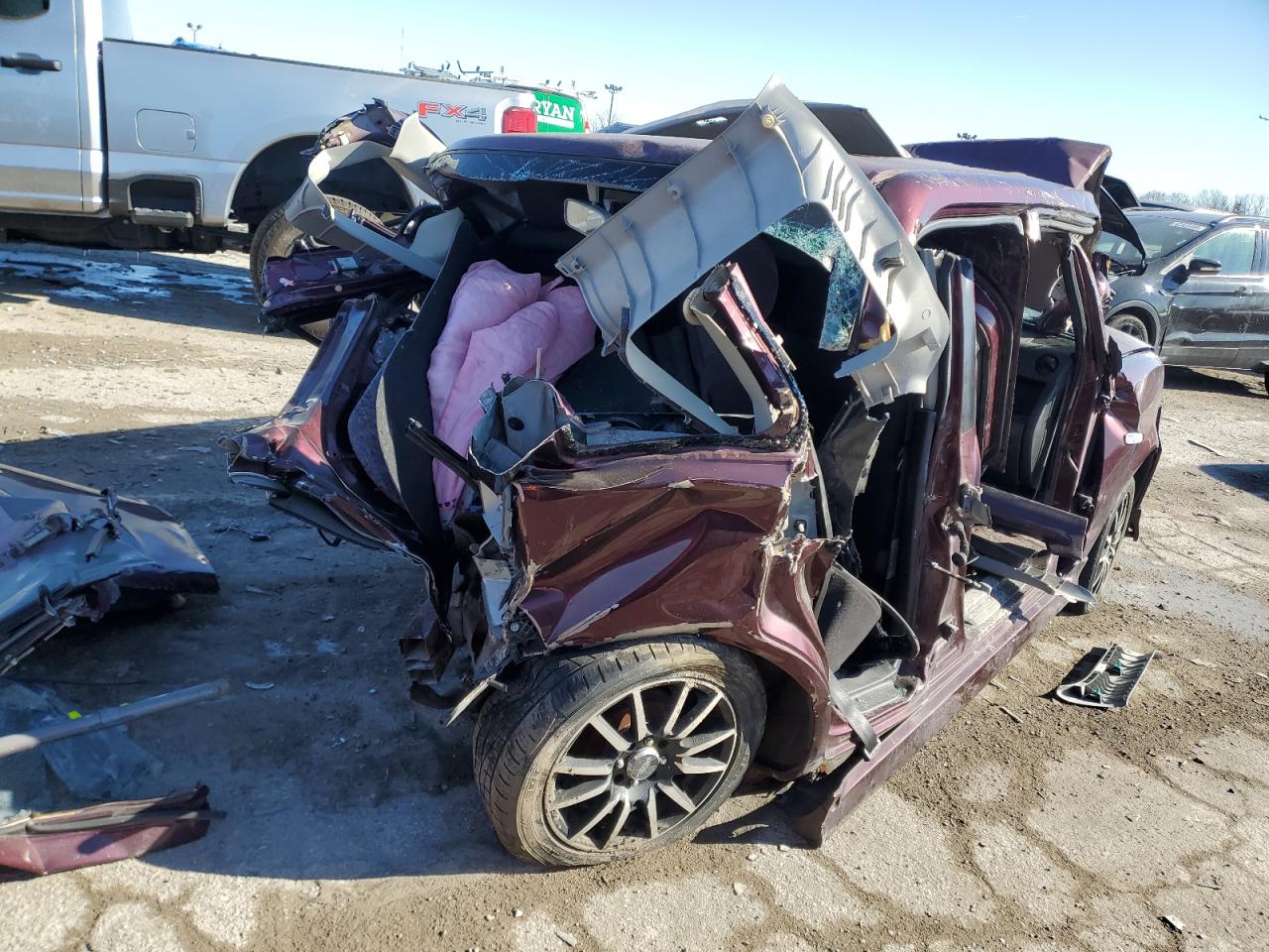 2005 Toyota xB VIN JTLKT324554016202 Copart auction photo, rollover / mechanical damage thumbnail 3